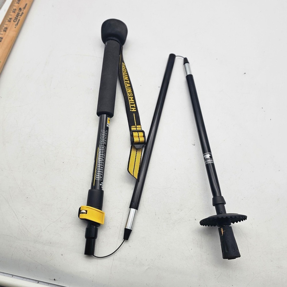 Mountainsmith FXpedition Collapsible Trekking Pole Black 7075 Aluminum Hiking